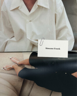 Visual Identity by House of Dash for Simone Frank